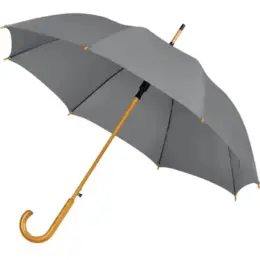 Hoxton Auto-Open Umbrella Grey Under